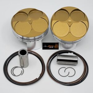 Kawasaki EX400cc Ninja Standard Bore/Ceramic Coated Dome/Gas ported High Compression Kit  2018/Current