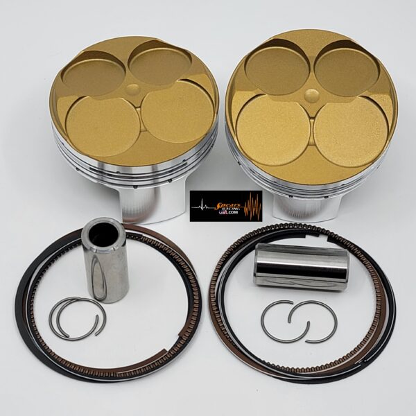 Kawasaki EX400cc Ninja Standard Bore/Ceramic Coated Dome/Gas ported High Compression Kit  2018/Current
