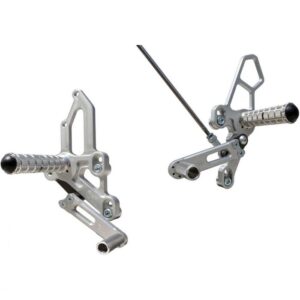 Woodcraft/CFM Black Rear Sets Yamaha FZ07/MT07 2014/2024