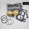 Kawasaki EX650 Overbore + 3mm Piston Ceramic Dome  Kit/Cylinder/Gaskets 697.06cc