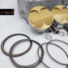 Kawasaki EX650 Overbore + 3mm Piston Ceramic Dome  Kit/Cylinder/Gaskets 697.06cc - Image 3