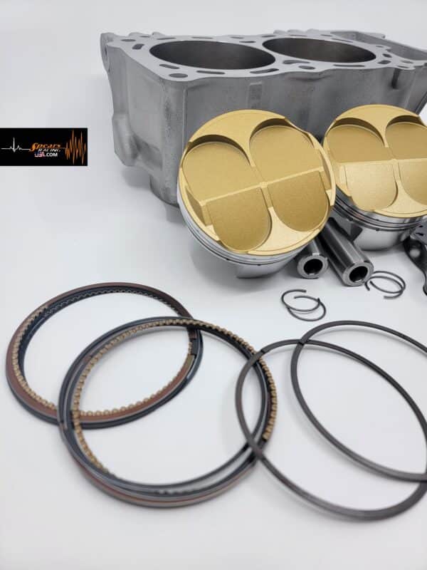 Kawasaki EX650 Overbore + 3mm Piston Ceramic Dome  Kit/Cylinder/Gaskets 697.06cc - Image 3