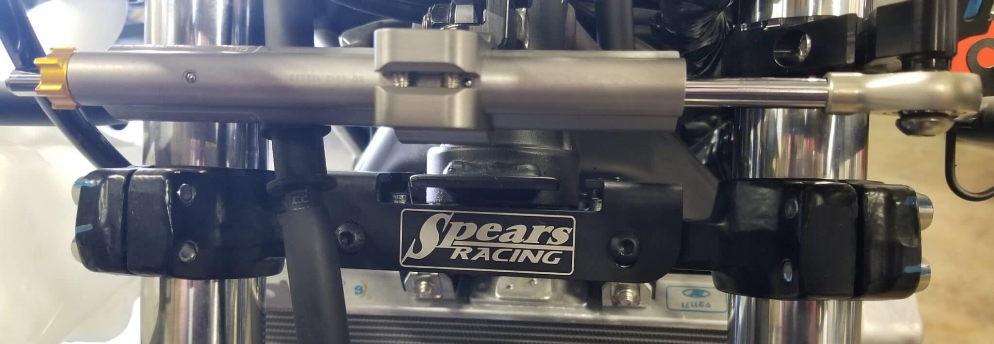 Ninja 400 Steering Damper Mount Kit Kawasaki Spears Racing