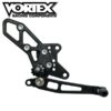Vortex Adjustable Rearsets Kawasaki Ninja 300 2013/2017 - Image 2