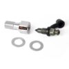 Single Banjo Bolt/Steel Bleed Screw Bleeder with Aluminum Body - Image 2