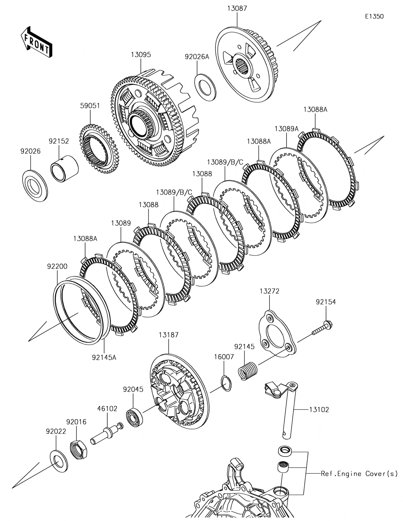 Ninja 400 Clutch Kit