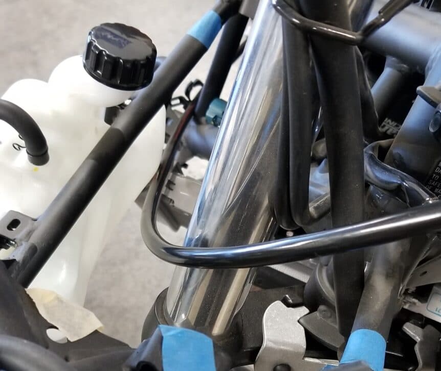 EX400 Straight clutch cable Kawasaki Ninja EX400 2018/2019