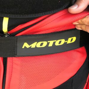 MOTO-D track strap belt for leather race suits