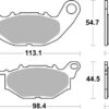 Yamaha YZF-R3 SBS DC Dual Carbon Brake Pads - Image 2