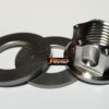 Yamaha YZF-R3 "Wurx" Titanium Axle Nut Kit M14/M16 With Washers Kit 2015/Current - Image 2