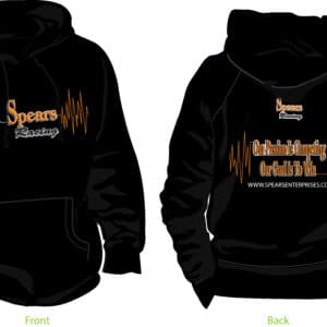 SPEARS RACING “HEART BEAT” Core Fleece Pullover Hoodies