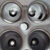 Yamaha YZFR-3 Ported Head Combustion Chamber
