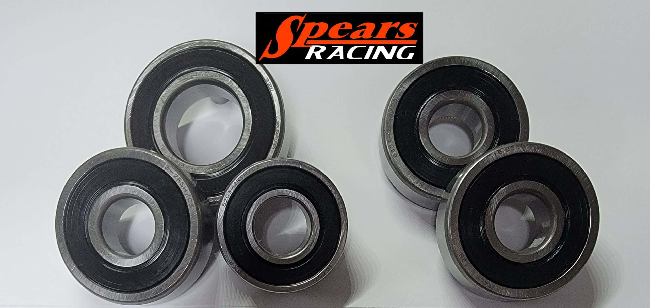 Ceramic Wheel Bearings Kawasaki FrontNinja EX400 2018/Current