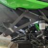 Kawasaki Ninja ZX400rr Exhaust Bracket/Rear Brake Reservoir Delete Kit - Image 6