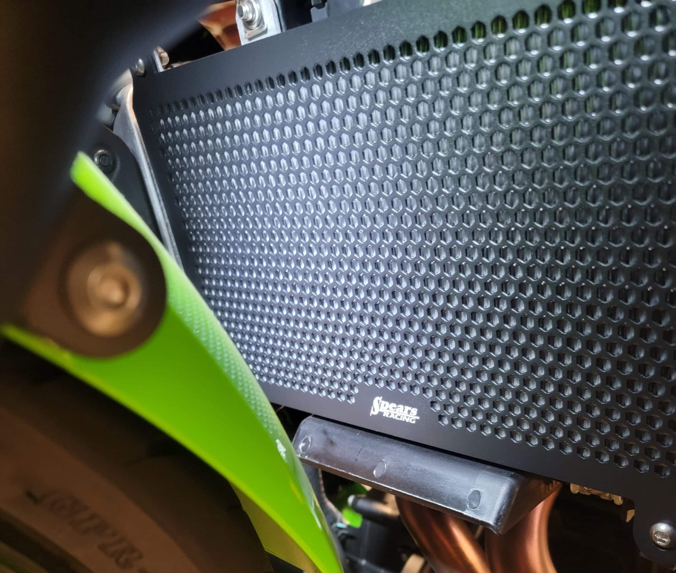 Aluminum Radiator Guard For Kawasaki Ninja ZX-4RR ZX-4R 2023-2024 - CNC Machined Protection Cover