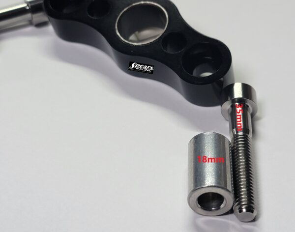 Kawasaki ZX400r/rr shift spindle holder/support 2023/Current - Image 2