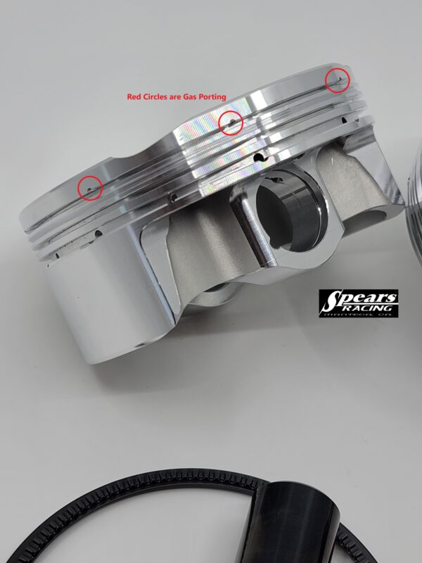 KTM 790-Race Piston With DLC Lighten Wrist Pins - Image 2