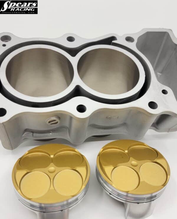 Kawasaki Ninja EX400cc Overbore +2 mm Ceramic Dome Engine Kit Pistons/Cylinder/Gaskets - Image 5