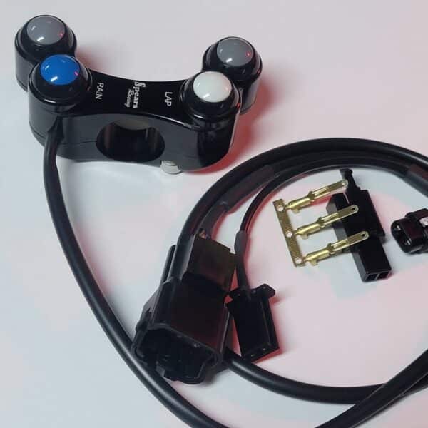 Kawasaki Ninja ZX-4R/R Left Side Four Button Race Handlebar Switch - Image 3