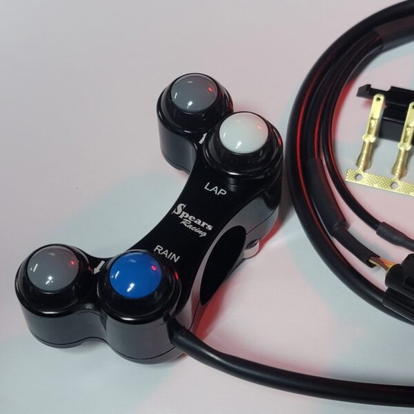 Kawasaki Ninja ZX-4R/R Left Side Four Button Race Handlebar Switch - Image 4