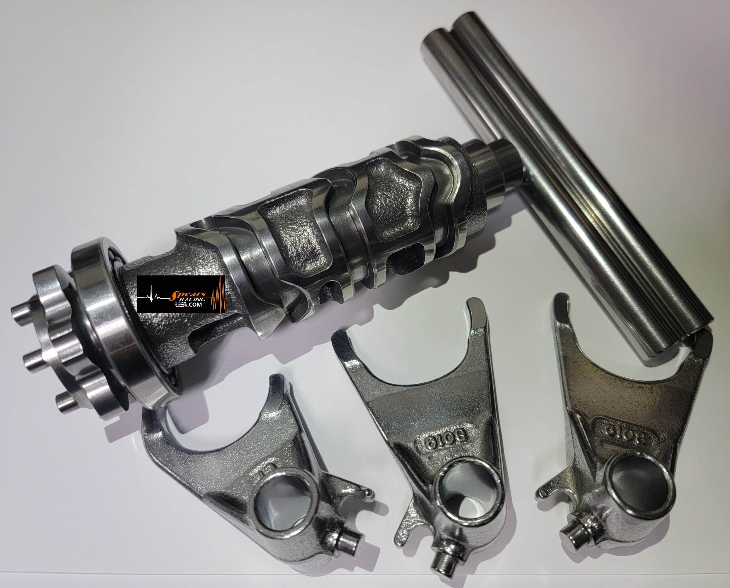 Kawasaki Ninja 400cc/500cc/ZX400r Micro Polished Shift Drum, Forks, Sliders 2018/Current