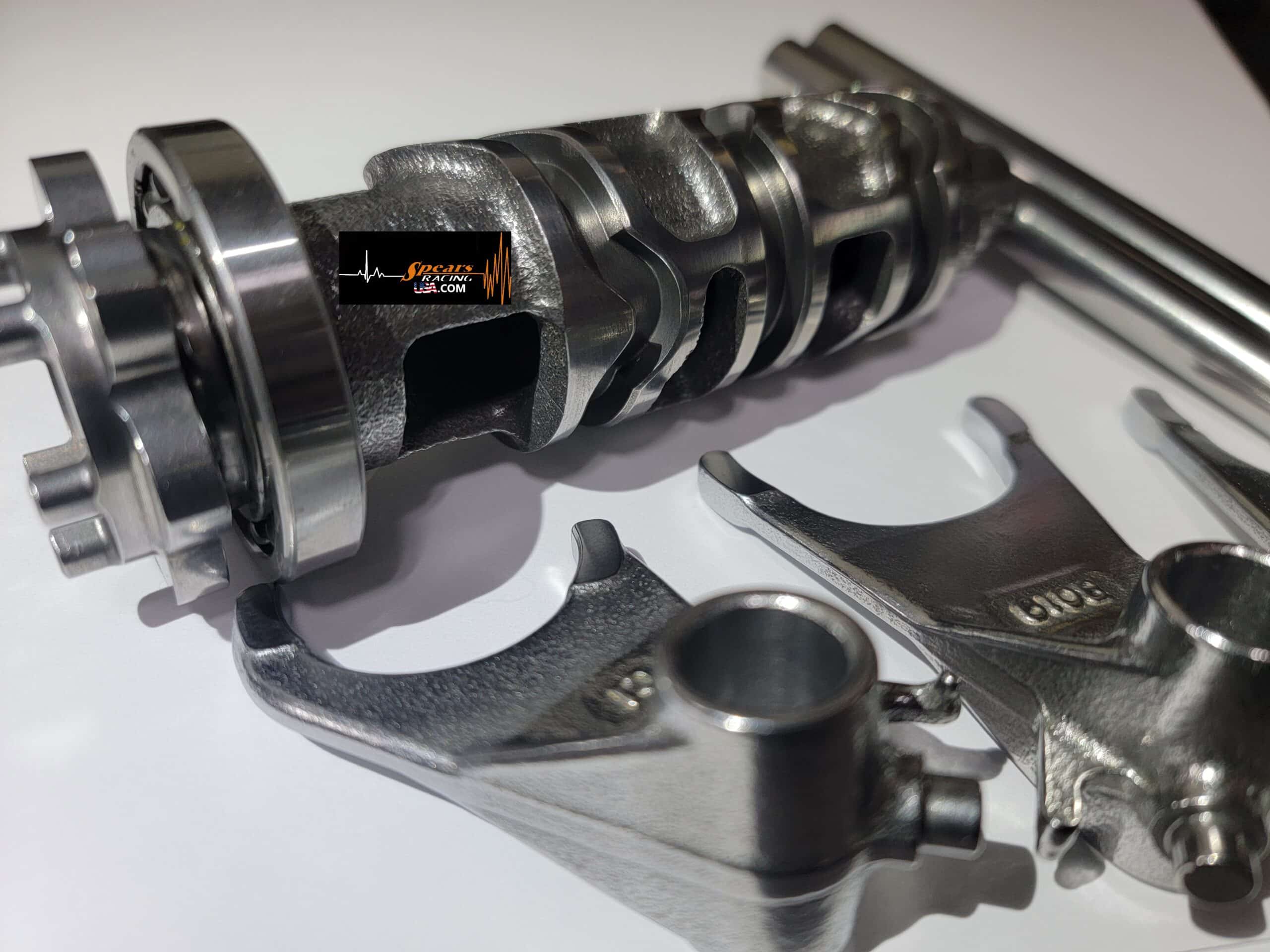 Kawasaki Ninja 400cc/500cc/ZX400r Micro Polished Shift Drum, Forks, Sliders 2018/Current - Image 2