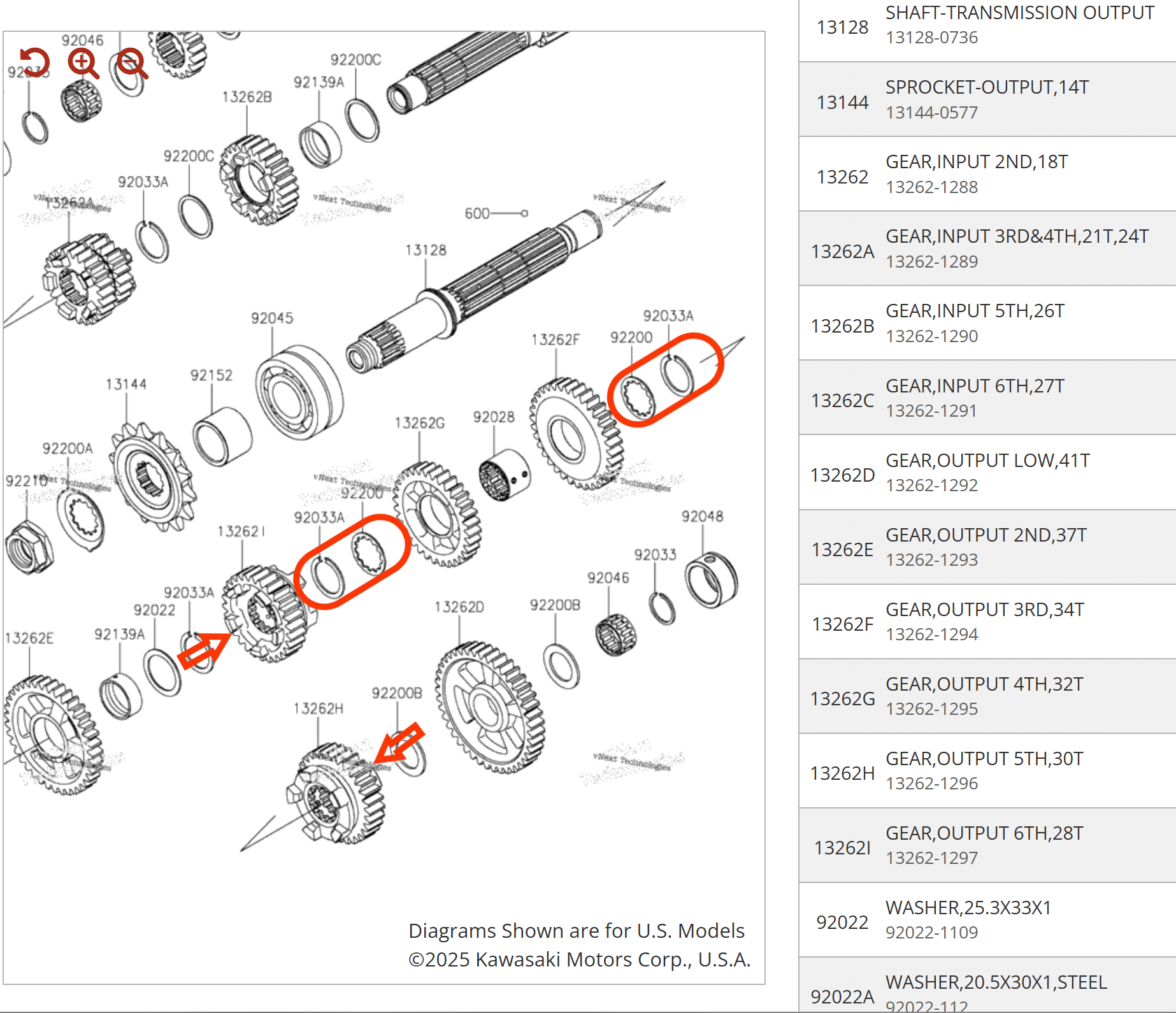 Kawasaki Ninja ZX400rr Undercut /Micro Polished Transmission 2023/Current - Image 6